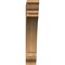 Ekena Millwork Thorton Traditional Smooth Bracket, Western Red Cedar, 3 1/2"W x 20"D x 20"H BKT04X20X20THR01SWR - alternate 4